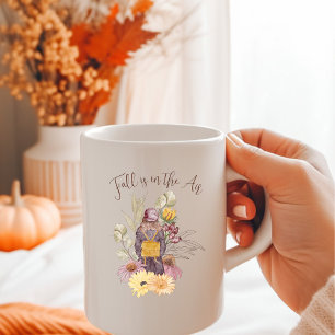Caneca De Café Queda está na Aquarela Personalizada do Air Boho