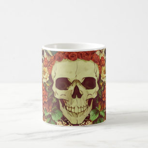 Caneca De Café Queda/outono/Halloween/abóbora/esqueleto