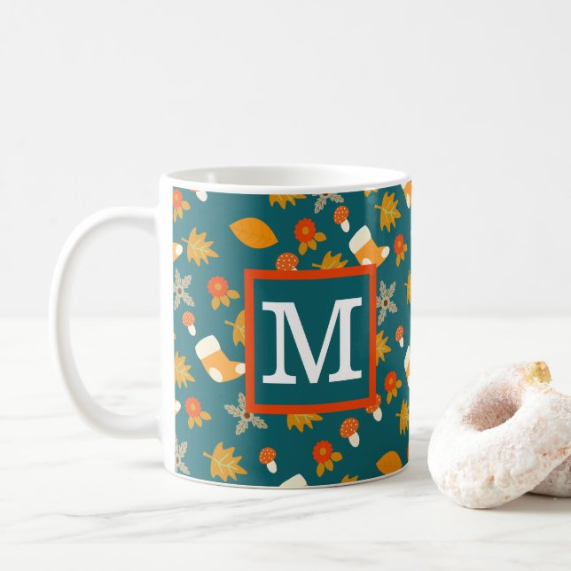 Caneca De Café Queda Personalizada (Com Donut)
