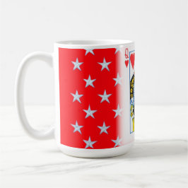 CANECA DE CAFÉ QUEEN CARD