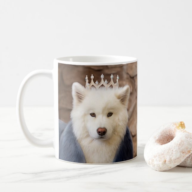 Caneca De Café Queen Coconut Coffee Mug (Com Donut)