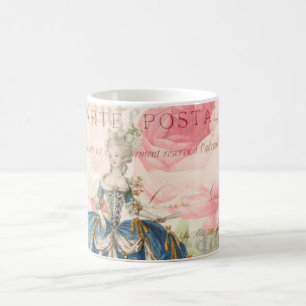 Caneca De Café Queen Marie Antoinette French Vintage Mug