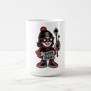 Caneca De Café Queen of Spades Street Mascot — Pro Grind Edition