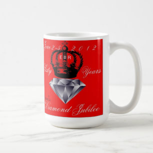 Caneca De Café Queens Diamond Jubilee Mug