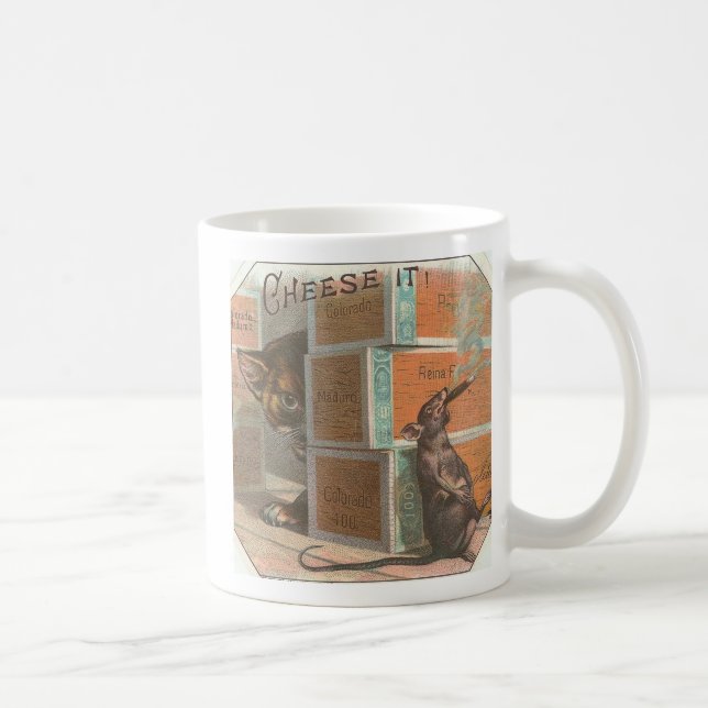 Caneca De Café Queijo! (Direita)