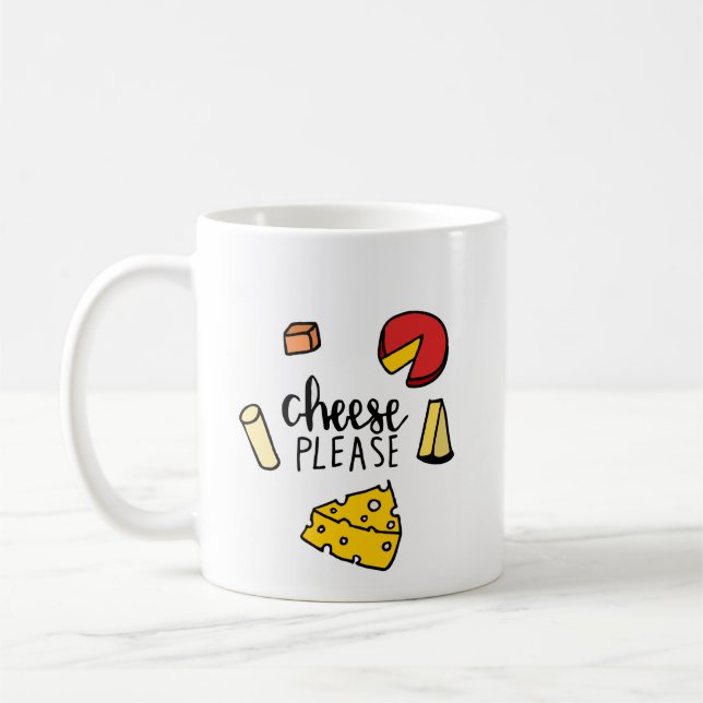 Caneca De Café Queijo por favor (Esquerda)
