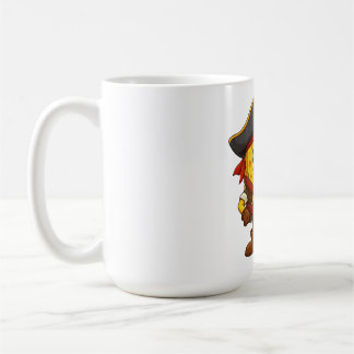 Caneca De Café QueijoSunny Pirata – Camiseta Kawaii Fofa