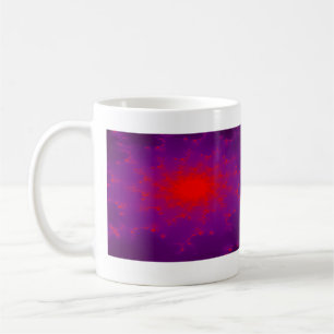 Caneca De Café Queimando galáxia