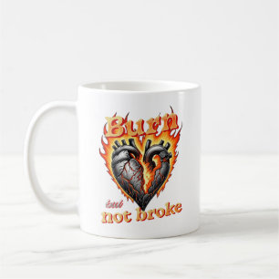 Caneca De Café Queimar, Mas Não Quebrar