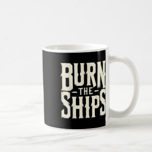 Caneca De Café Queimar Os Navios Patriótico 4 De Julho De Indepen