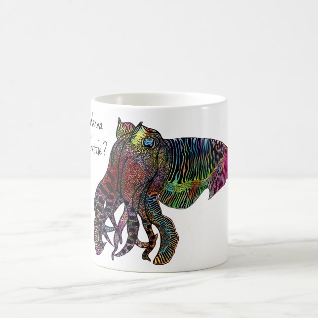 Caneca De Café Queira ao Cuttle? (Centro)