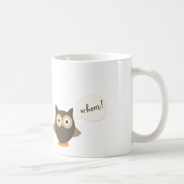 Caneca De Café Quem agridem (Direita)