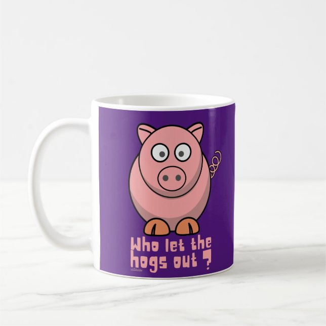 CANECA DE CAFÉ QUEM DEIXOU OS HOGS SAIR DO FOME (Esquerda)
