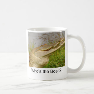 Caneca De Café Quem é o chefe?