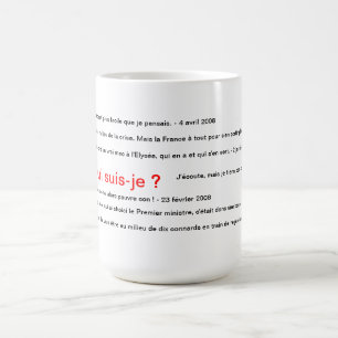 Caneca De Café Quem é? Sarkozy