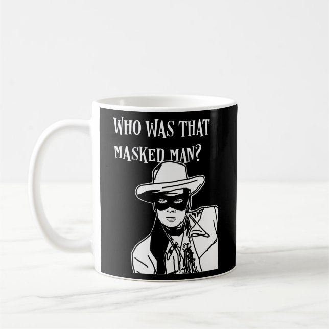 Caneca De Café Quem Era O Que Era A Tv De Lone Ranger (Esquerda)