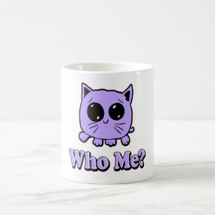 Caneca De Café Quem Eu Gatinho