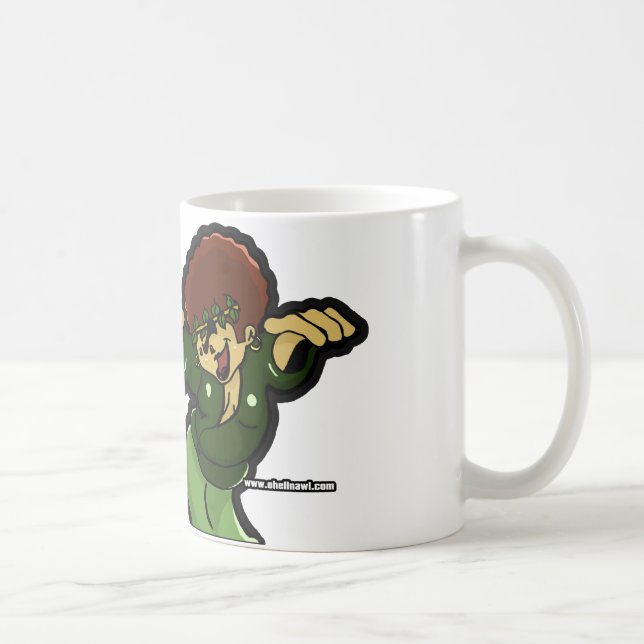 Caneca De Café Quem 'ido me verifique (Direita)