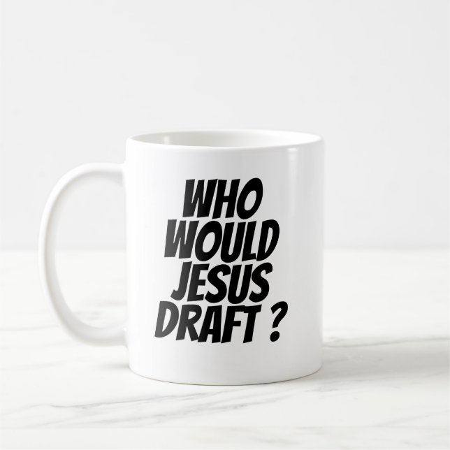 Caneca De Café Quem Jesus Arranjaria? (Esquerda)