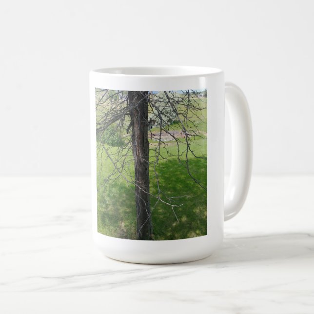 Caneca De Café Quem Pegou a Escada 01 (Frente Esquerda)
