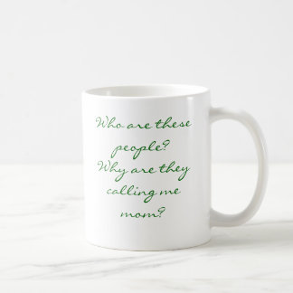 Caneca De Café Quem são estas pessoas? Por que me estão chamando