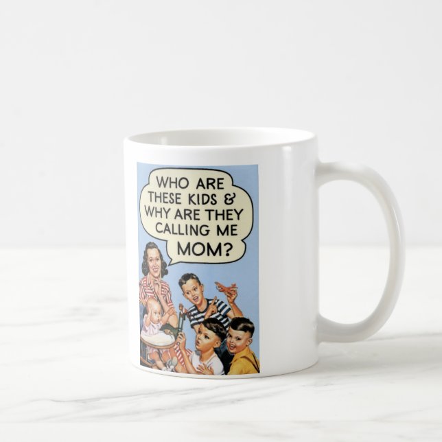 Caneca De Café Quem são estes miúdos (Direita)