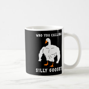 Caneca De Café Quem Você Chama De Bobo Goose Funny Gym Meme