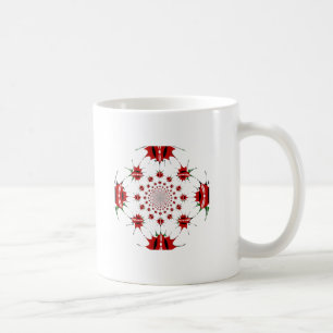Caneca De Café Quênia Mágico: Kaleidoscope 🇰 identidade cultural
