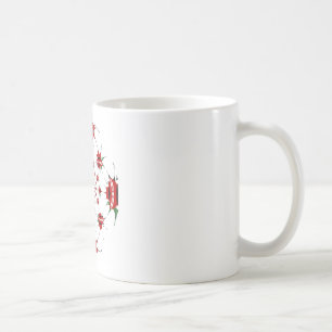 Caneca De Café Quênia Mágico: Kaleidoscope 🇰 identidade cultural