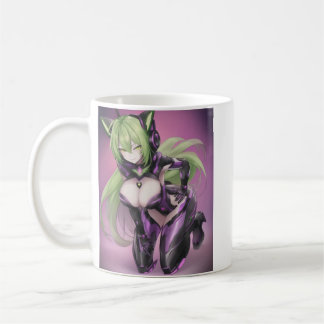 Caneca De Café Quente-anime, Android Catgirl