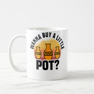 Caneca De Café Quer Comprar Um Pequeno Pote - Cerâmica