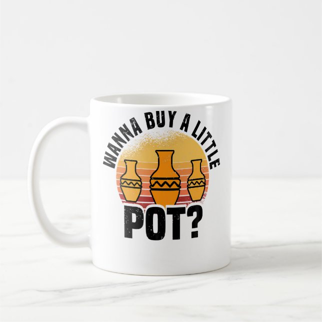 Caneca De Café Quer Comprar Um Pequeno Pote - Cerâmica (Esquerda)