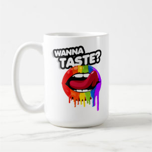 CANECA DE CAFÉ QUER SABER O RAINBOW