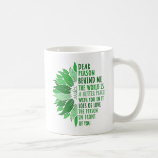 Caneca De Café Querida Pessoa Atrás De Mim Mug