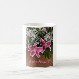 Caneca De Café Querida, Stargazer Lily