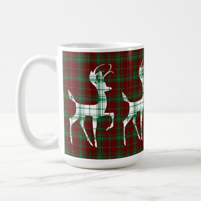 Caneca De Café "Querida Xadrez de Natal" (Esquerda)