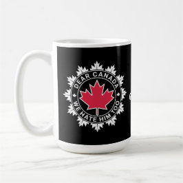 Caneca De Café Querido Canadá, Nós O Odiamos Muito Engraçado Polí