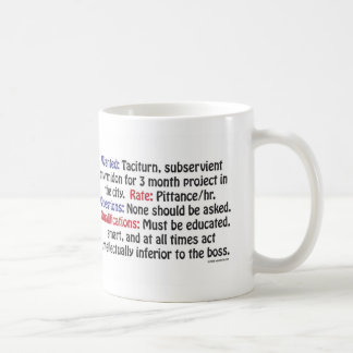 Caneca De Café Querido: Myrmidon taciturno, subordinado