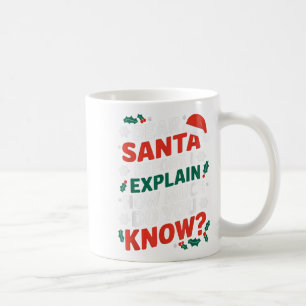 Caneca De Café Querido Papai Noel Antes de Eu Explicar Quanto Voc