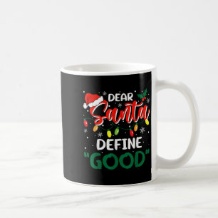 Caneca De Café Querido Papai Noel Defina Boa Correspondência De F