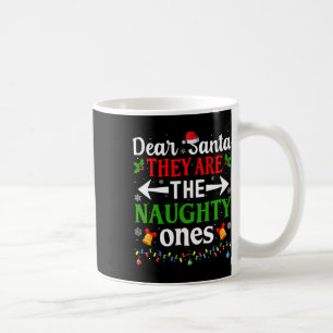 Caneca De Café Querido Papai Noel Eles São Os Travessos Casal De