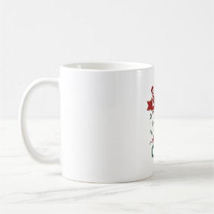 Caneca De Café Querido Papai Noel Era Enfeite De Natal Laranja De