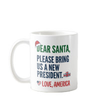 Querido Papai Noel Novo Presidente Natal Divertido