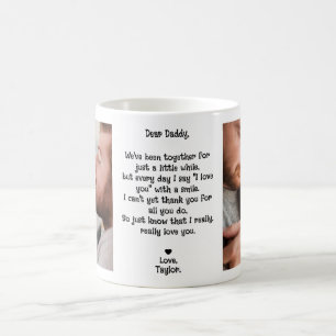 Caneca De Café Querido Papai Poema Fofo 2-Foto