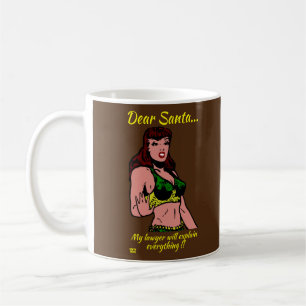 Caneca De Café QUERIDOS PAPAIS NOEIS.. MEU ADVOGADO... natal engr