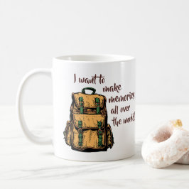 Caneca De Café Quero fazer memórias