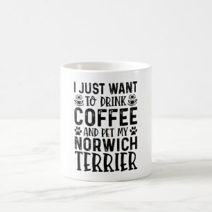 Caneca De Café Quero Pet My Norwich Terrier