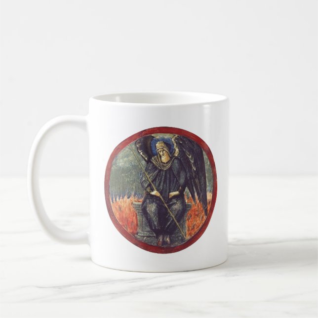 Caneca De Café Querubim anjo negro (Esquerda)