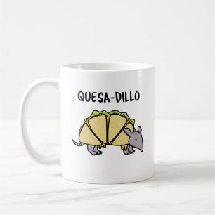 Caneca De Café Quesa-Dillo Funny Quesadilla Pun