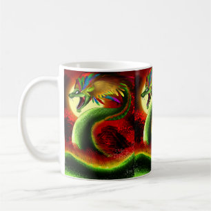 Caneca De Café Quetzalcoatl Deus asteca